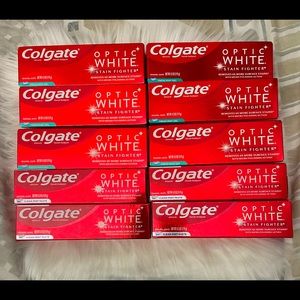 10 Colgate Optic White toothpastes